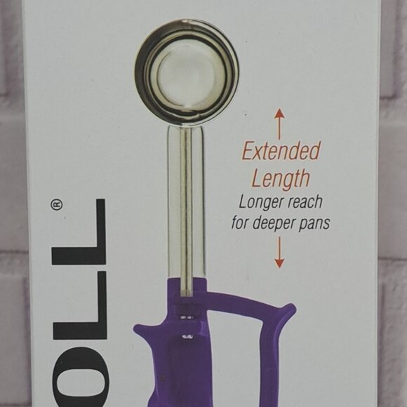 Zeroll Universal EZ Disher Extended Length 2040-EX Sealed New In Box - Picture 3 of 6